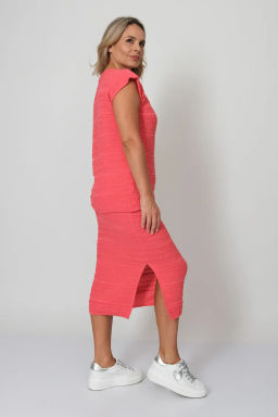 ЗЛАТА Юбка И 022/коралл