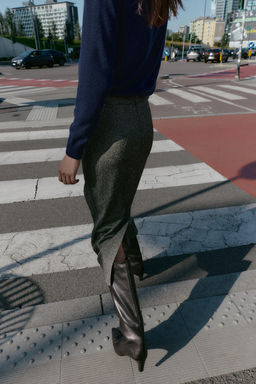 JASPE MIDI PENCIL SKIRT - Zara фото 3