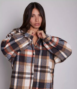 Рубашка #КТ168-3, бежевый