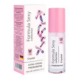 Ж DP туал/вода с ФЕРОМОНАМИ (30мл) Formula Sexy Crystal W118