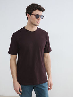 Bisiklet Yaka Penye Erkek Ti??rt