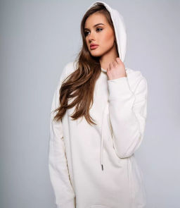 Худи #ОКТ1660, слоновая кость