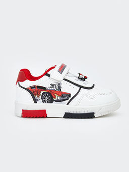 Hot Wheels Bask?l? Erkek Bebek Spor Ayakkab?