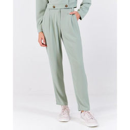 Брюки женские чиносы MINAKU: Green trend, зелёные, размер 42