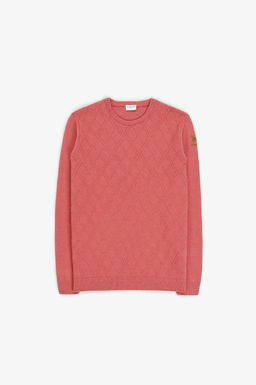 Свитер U.S. Polo Assn Regular Fit круглый воротник пыльно-розовый
