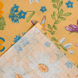 Простыня для бани Русское поле 145х 180 см, хлопок вафельное полотно - Этель фото 4