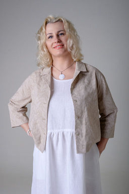 жакет 100% хлопок - Новый лен фото 15