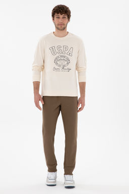 Мужская толстовка крема Неожиданная скидка в корзине - U.s. polo assn фото 11