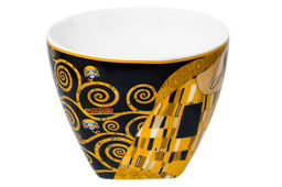 Чашка 250 мл с блюдцем для десерта 20*10*2 см Поцелуй на черном, NEW BONE CHINA - Elan gallery фото 9