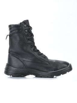 05-9003 BLACK Ботинки зимние мужские (искусственная кожа, искусственный мех)