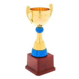 Кубок 125C, зол., подставка пластик, 22,5 10,5 7 см - Командор фото 3