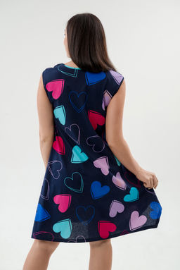 Платье женское из кулирки Кэтрин сердца - Амадэль фото 12