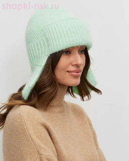 585 WH Ушанка женская (56-58)