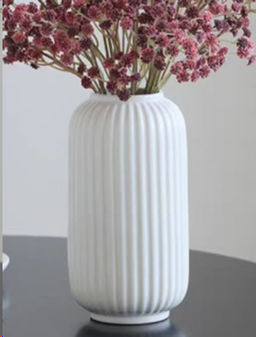 Ваза пластик 22 см / C523 /уп 75/