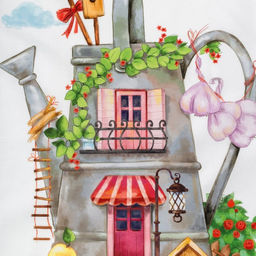 Цена за 2 шт. Полотенце Этель Любимый дом 40х73 см, 100% хлопок, саржа 190 гр/м2  фото 4