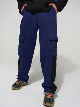 Брюки индиго 243171809