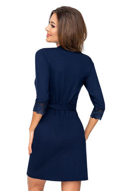Miriam dressing gown Dark Blue