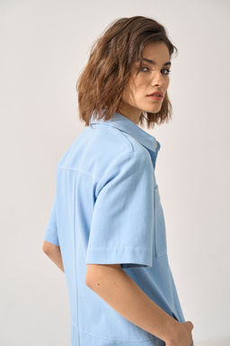 Платье джинсовое 1158/1 - Rinka фото 5