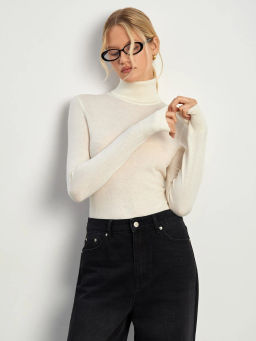 Трикотажная водолазка B2866/forgin - Emka фото 8