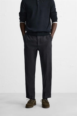 LINEN TROUSERS - Zara фото 29