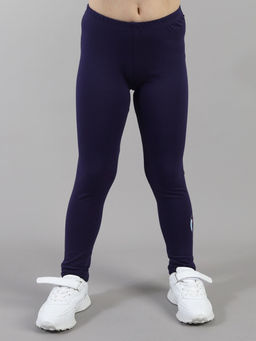 CRB wear / CSKG 70547-41-432 Брюки модель легинсы для девочки,темно-синий/Ex.Cherubino  фото 2