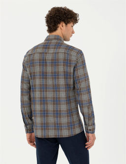 Kahverengi Regular Fit Uzun Kollu G_mlek - Pierre cardin фото 5