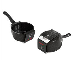 Кастрюля (ковш) 1,5 л., 160 мм, 1 руч., б/кр, а/п. Easy Stone. Алюминий марки А5 6116152