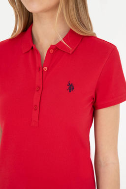 Kad_n K_rm_z_ Basic Polo Yaka Ti__rt Sepette S_rpriz _ndirim - U.s. polo assn фото 7