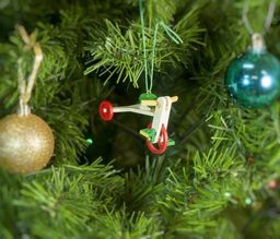 Елочная игрушка - Детский велосипед 1013 Classic Red Wheels