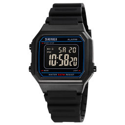 Часы наручные Skmei мужские электронные спортивные 1698black-black