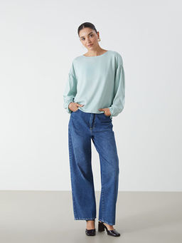 Bisiklet Yaka Kad?n Bluz