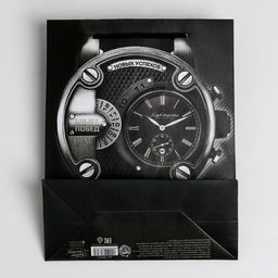 Пакет ламинированный вертикальный Мужская элегантность, ML 23 27 11,5 см - Дарите счастье фото 4