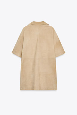 SUEDE LEATHER DRESS ZW COLLECTION LIMITED EDITION - Zara фото 11