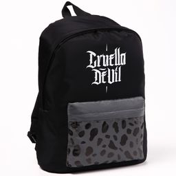 Рюкзак со светоотражающим карманом, 30 см х 15 см х 40 см Плохие девочки, Злодейки - Disney фото 2