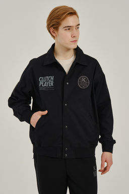 Куртка Черный CLUTCH PLAYER Single Jacket - Anta фото 4