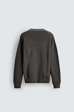 WASHED PRINTED JUMPER - Zara фото 8