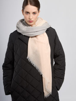 Палантин жен. соя+шерсть+каш 90х180 SZ65-8382-03 - Eleganzza фото 3