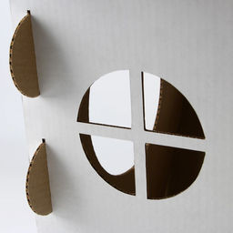 Домик с когтеточкой, 45 х 41 х 45,5 см - Пушистое счастье фото 5