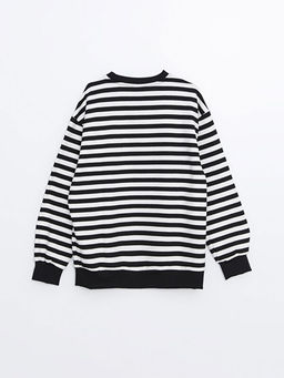 Bisiklet Yaka K?z ?ocuk Sweatshirt - Waikiki фото 3