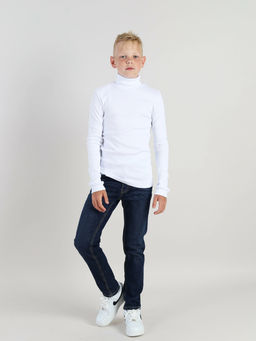 CRB wear/CWKB 63152-20 Водолазка для мальчика,белый/Ex.Cherubino фото 3