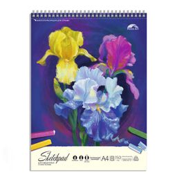 Альбом для смешанных сухих техник А4 арт. 59483 / 15 ИРИСЫ