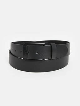 Deri G?r?n?ml? Erkek Kemer