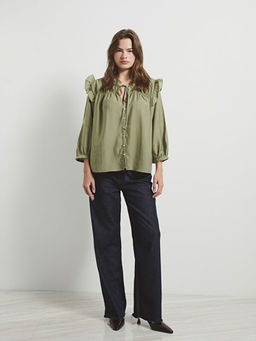 Ba?lamal? Yaka Kad?n G?mlek