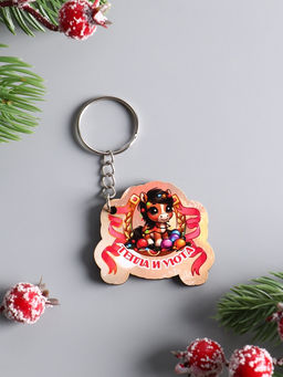 Цена за 3 шт. Брелок для ключей на кольце Лошадь. Тепла и Уюта, 4.5?4 см - Хорошие сувениры фото 2