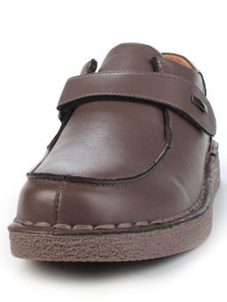 01-D7581-6 BROWN Ботинки демисезонные женские (натуральная кожа) - Фабричный китай фото 5