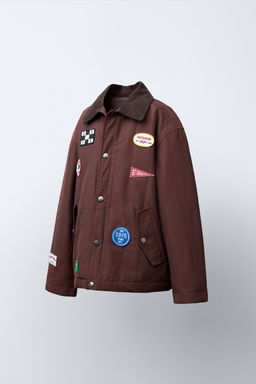 PATCH PUFFER JACKET - Zara фото 2
