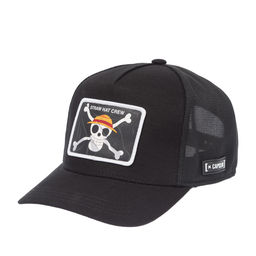 Бейсболка CAPSLAB арт. CL/OP5/1/PCT/FLA One Piece Straw hat crew (черный)