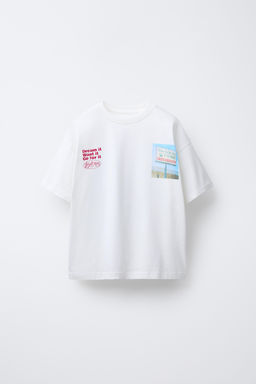 PETROL STATION PRINTED SWEATSHIRT