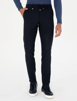 Lacivert Ex. Slim Fit Kuma_ Pantolon