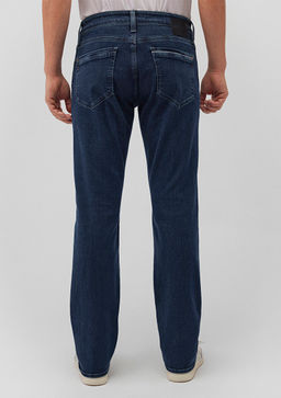 Martin Mavi Premium Puslu Koyu Mavi Jean Pantolon  фото 4